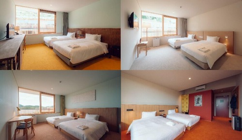 Zweibettzimmer, Bergblick