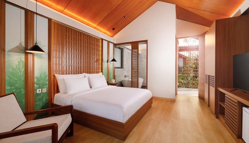 Junior-Villa, 1 Schlafzimmer, Bergseite