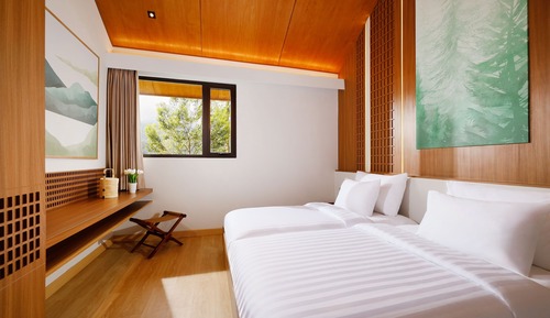 Familienvilla, 2 Schlafzimmer, Bergseite