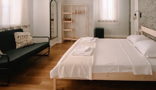 Superior-Zimmer, 1 Queen-Bett und Schlafsofa, Terrasse, Blick auf den Weinberg