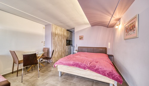 Studio, 1 Schlafzimmer, Balkon, Gartenblick