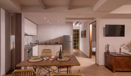 Premium-Apartment, Stadtblick