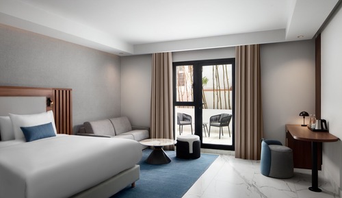 Premium-Zimmer, 1 King-Bett, Nichtraucher, Terrasse