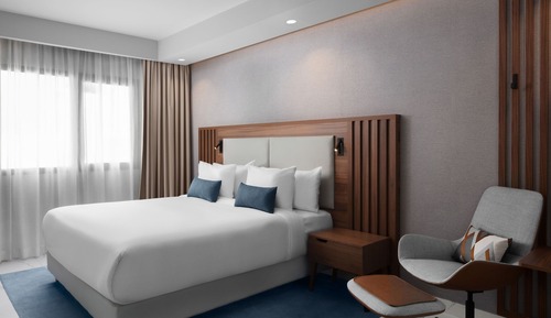 Premium-Zimmer, 1 King-Bett, Poolzugang