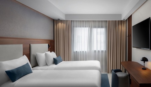 Standardzimmer, 2 Einzelbetten, Poolzugang