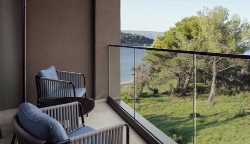Zimmer, 1 King-Bett, Balkon, Parkblick