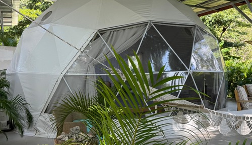 Exclusive-Zelt, Terrasse, Meerblick