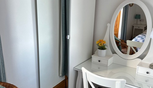 Standard-Doppelzimmer, Blick auf den Golfplatz