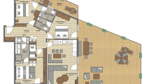 Comfort-Apartment (Top 4)
