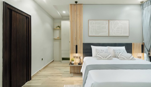 Executive-Suite, 1 Schlafzimmer, Nichtraucher, Kochnische