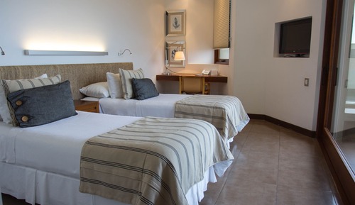 Standard-Doppel- oder -Zweibettzimmer, Blick auf die Anlage