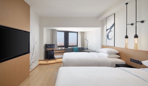 Standardzimmer, 2 Einzelbetten, Stadtblick