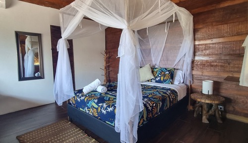 Panoramic-Ferienhütte, Strandblick