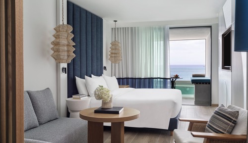 Premium-Zimmer, 1 King-Bett, Meerblick (Private Plunge Pool)