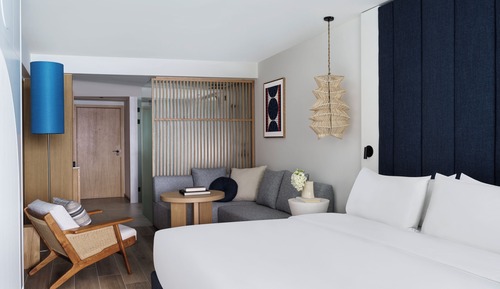 Premium-Zimmer, 1 King-Bett und Schlafsofa