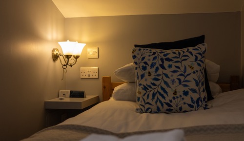 Einzelzimmer, mit Bad