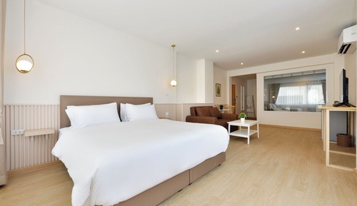 Superior-Zimmer, 1 King-Bett, Nichtraucher, Stadtblick