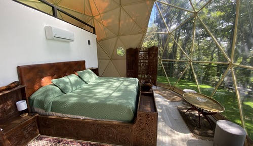 Honeymoon-Zelt, 1 King-Bett, Terrasse, Bergblick
