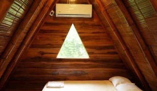 Standard-Ferienhütte, Gartenblick