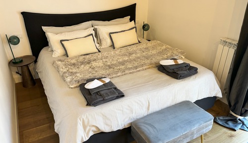 Deluxe-Doppelzimmer, 1 King-Bett, eigenes Bad, Stadtblick