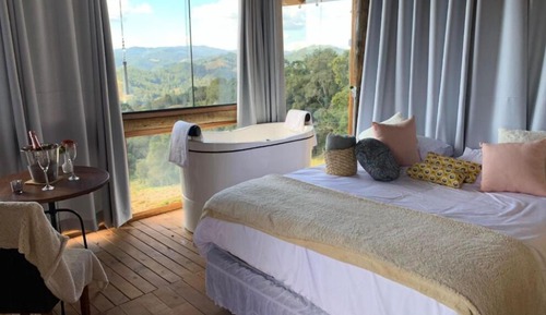 Panoramic-Chalet, Bergblick