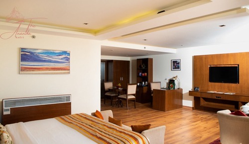 Deluxe-Suite, 1 Schlafzimmer, Bergblick