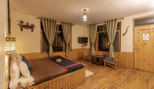 Superior-Zimmer, Bergblick