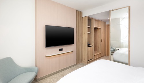 Standardzimmer, 2 Einzelbetten, Nichtraucher, Stadtblick