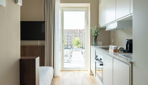 Studio, Balkon