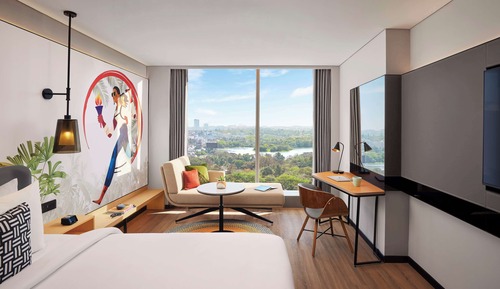 Premium-Zimmer, 1 King-Bett, Seeblick