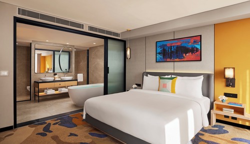 Luxury-Suite, 1 King-Bett