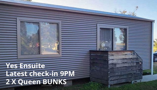 Design-Ferienhütte, 2 Queen-Betten