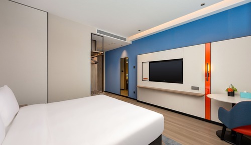 Standardzimmer, 1 King-Bett, Stadtblick