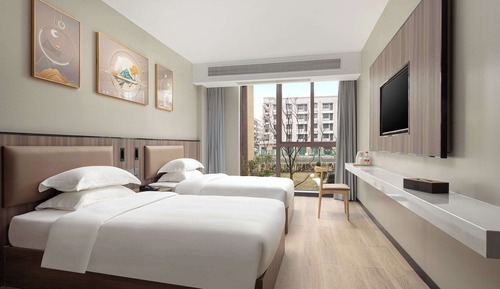 Deluxe-Zimmer, 2 Einzelbetten, Nichtraucher