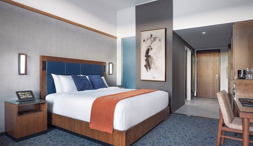 Zimmer, 1 King-Bett, barrierearm