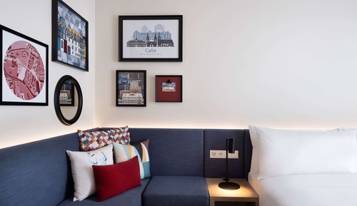 Zimmer, 1 Queen-Bett und Schlafsofa