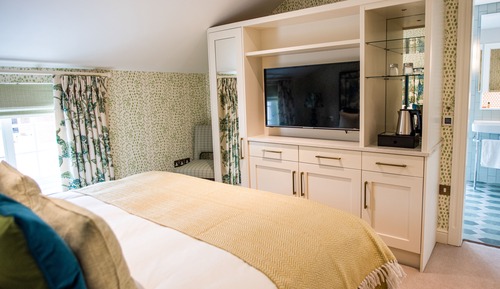 Deluxe-Doppelzimmer, 1 King-Bett, Poolblick