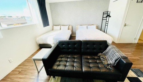 Vierbettzimmer, Bergblick (Deluxe Family, Mt. Fuji View)