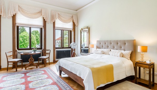 Deluxe-Doppelzimmer, 1 King-Bett, Blick auf den Innenhof