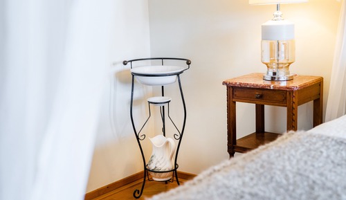 Deluxe-Doppelzimmer, 1 King-Bett, Gartenblick