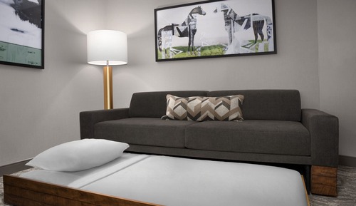 Suite, 1 King-Bett und Schlafsofa