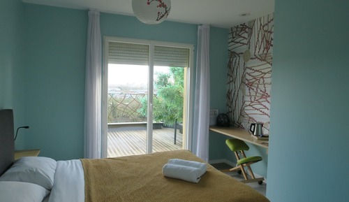 Doppel- oder Zweibettzimmer, Flussblick (Van Gogh)