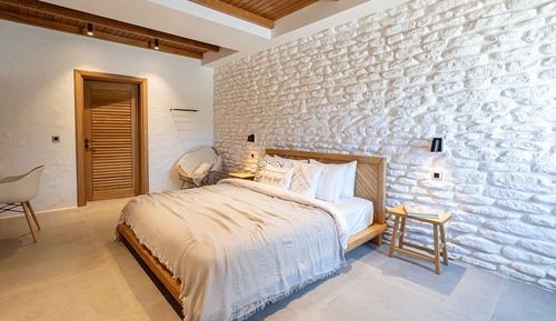 Deluxe-Doppelzimmer, Terrasse, Gartenblick