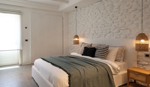 Deluxe-Doppelzimmer, Terrasse, Gartenblick