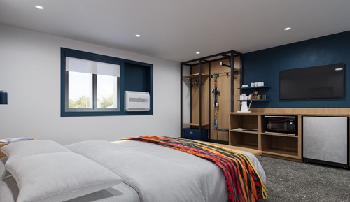 Standardzimmer, 1 King-Bett, Stadtblick (King Room)