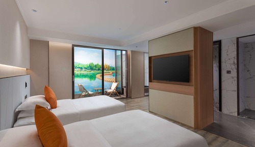 Business-Zimmer, 2 Einzelbetten, Nichtraucher (Hot Spring)