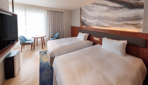 Deluxe-Zweibettzimmer, Nichtraucher (w/ Lounge Access)