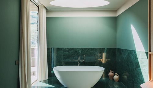 Royal-Suite, Badewanne, Flussblick