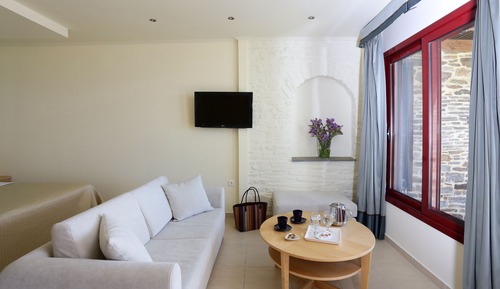 Deluxe-Dreibettzimmer, Meerblick