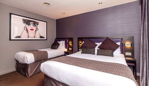 Deluxe-Apartment, 1 Schlafzimmer, Küche, Stadtblick